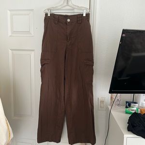 Brown Cargo Pants